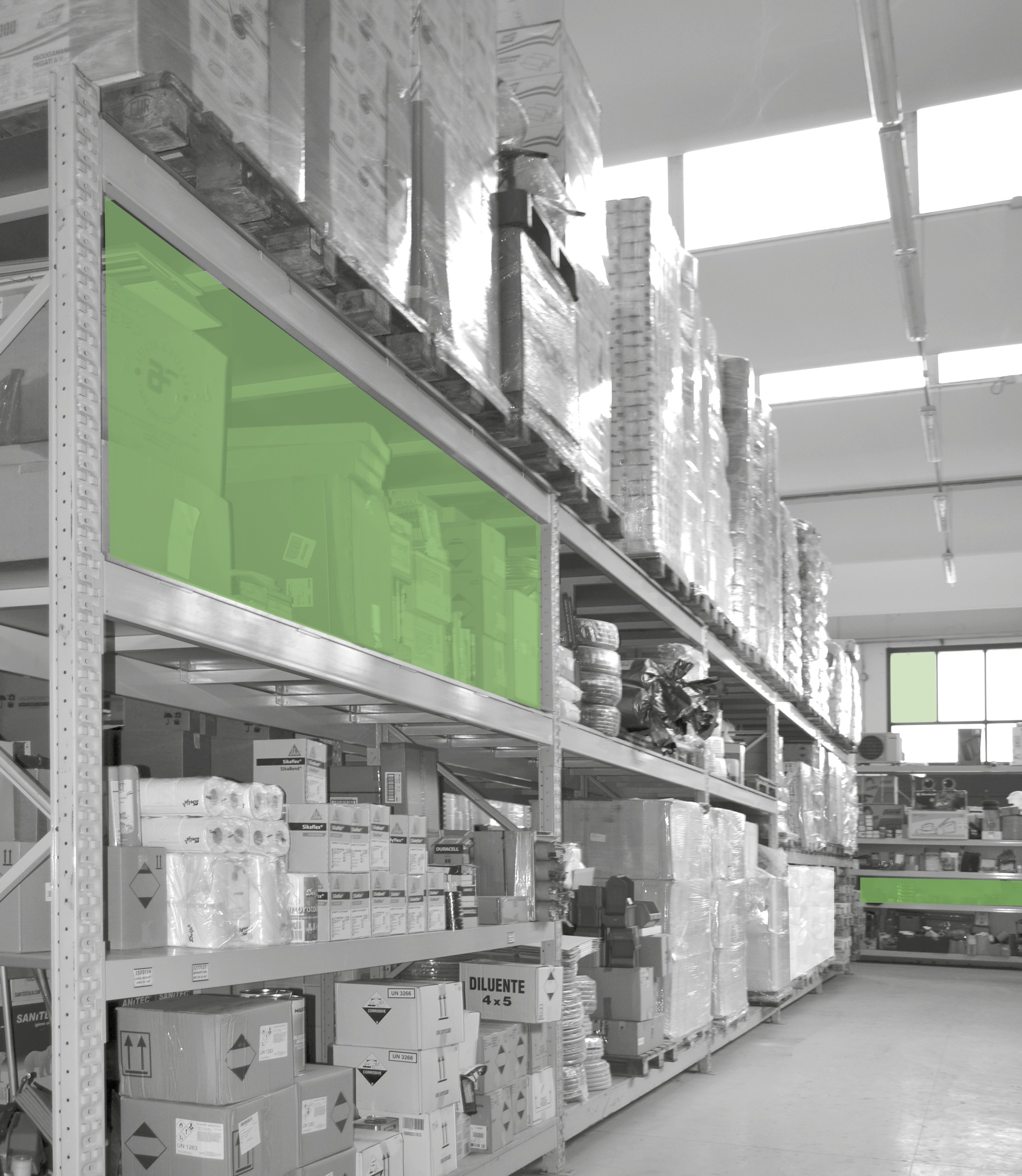 Fotografia del magazzino Unifor